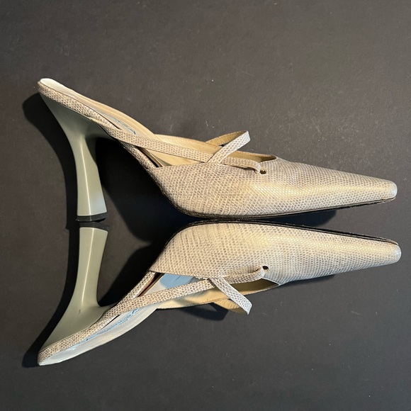 VINTAGE Via Spiga Leather Heels - Picture 5 of 10